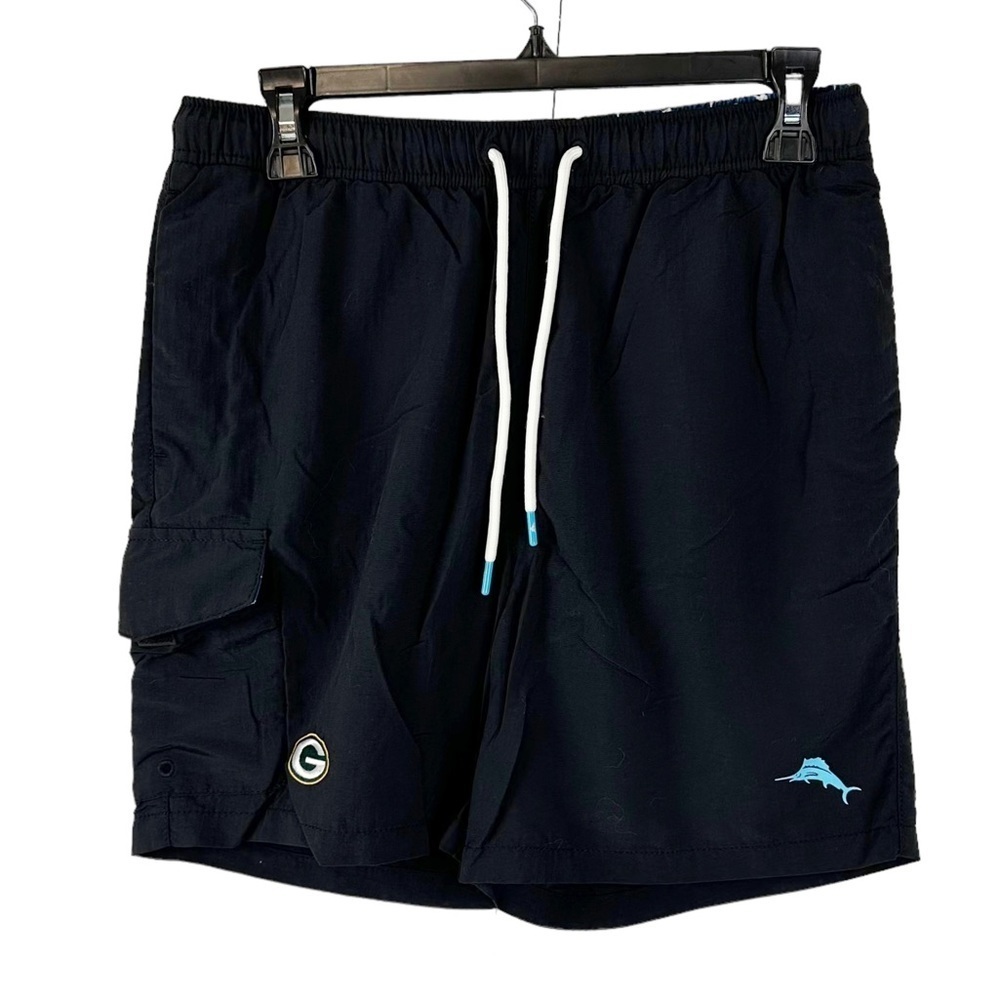 NFL Football Green Bay Packers Tommy Bahama Embroidered Swim Trunks